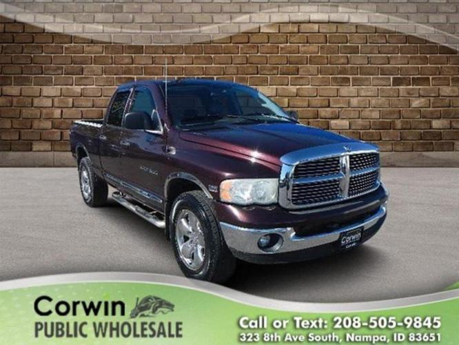 2004 dodge ram pickup 1500 slt 4dr quad cab slt 4wd sb for sale in nampa, idaho