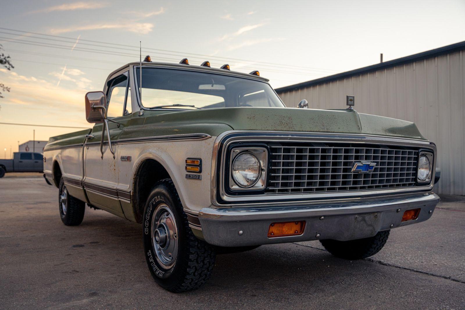 1971 chevrolet cheyenne c10 cheyenne same owner since new 71690 miles
