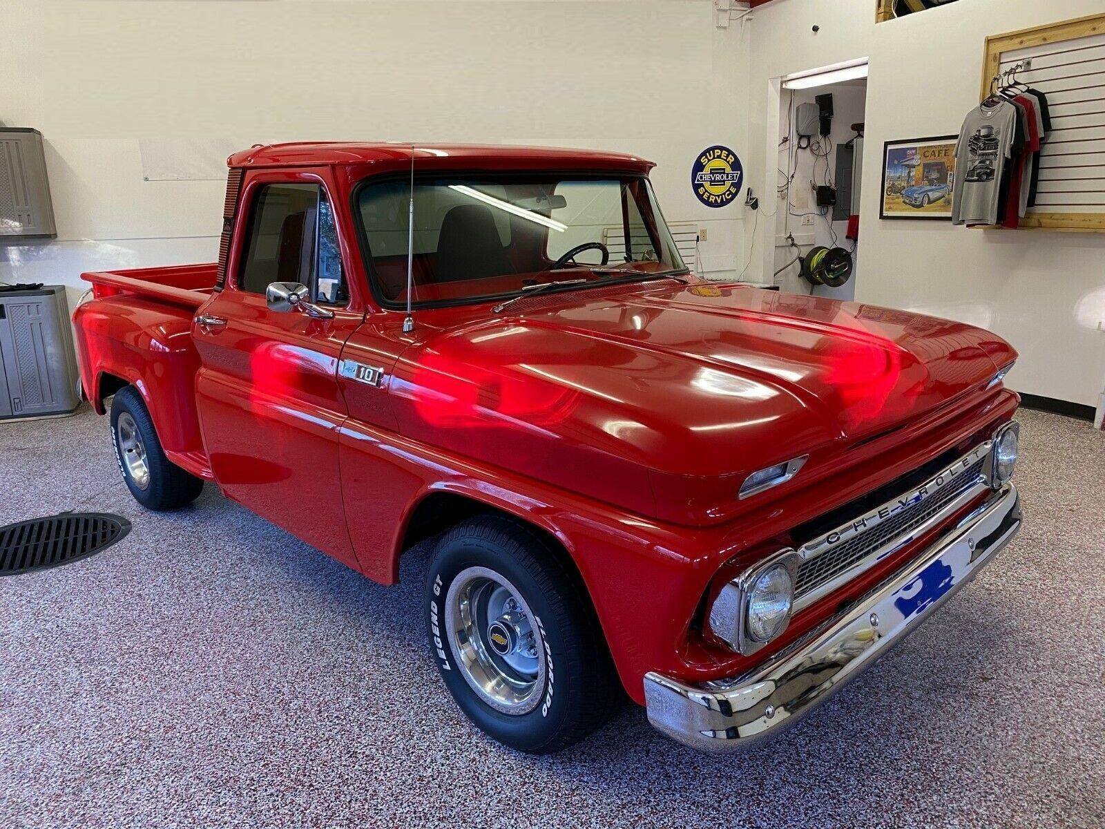 1965 chevrolet c10 rebuilt sbc 350 big back window