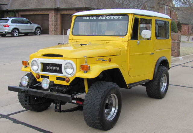 1969 toyota fj40 4x4 landcruiser