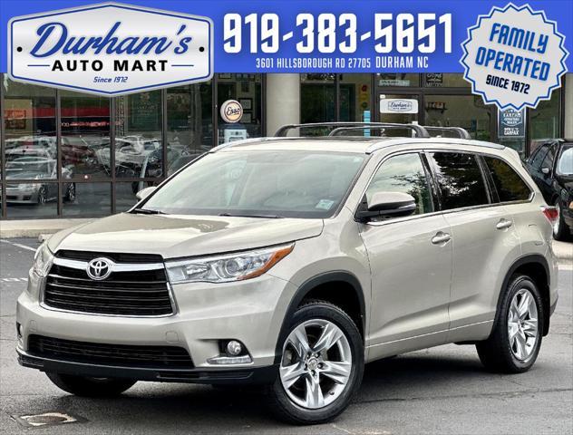 2015 toyota highlander limited