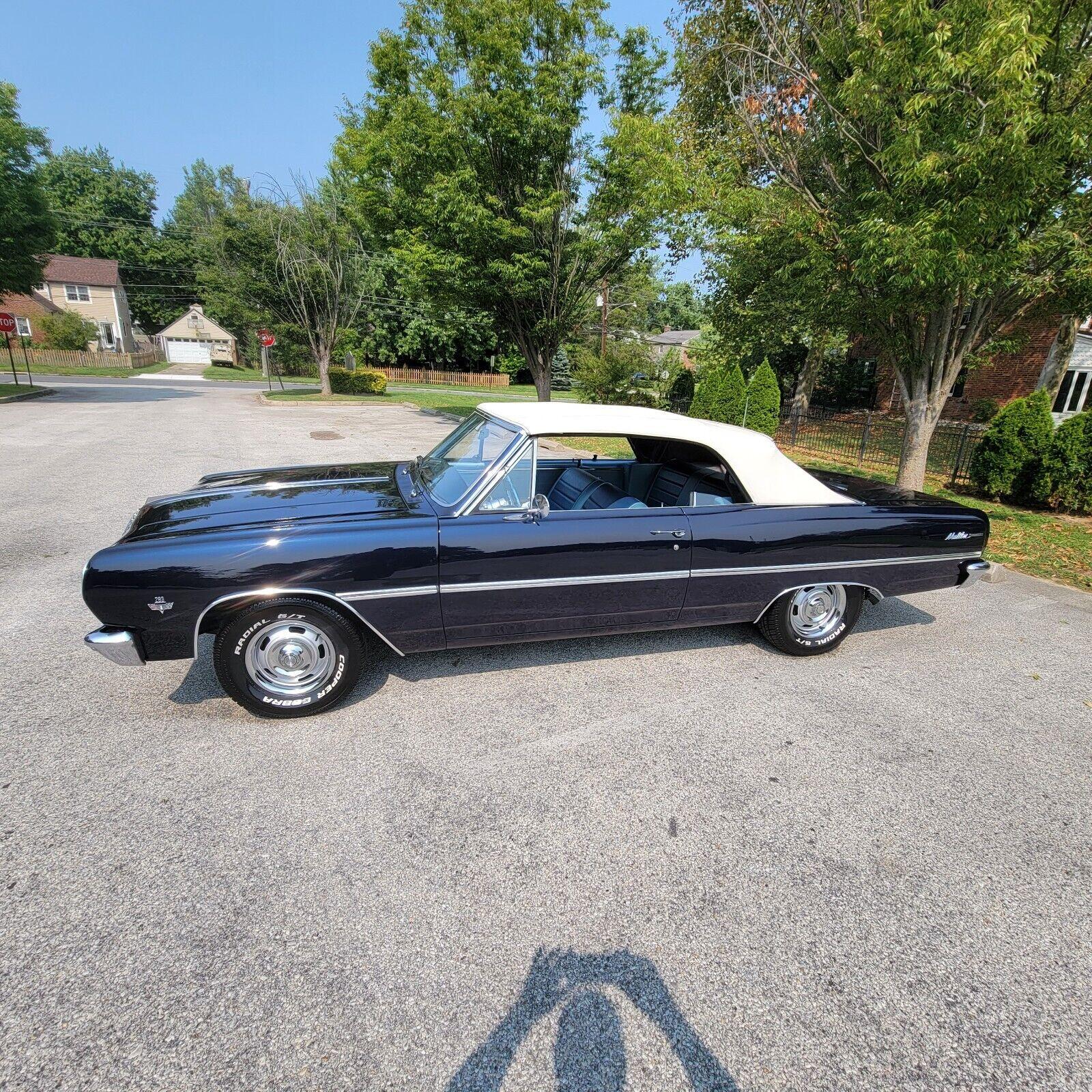 1965 chevrolet chevelle malibu convertible excellent condition 8000 miles