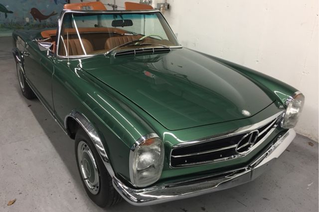 1968 mercedes benz 280sl zf factory 5 speed in highly restored condition