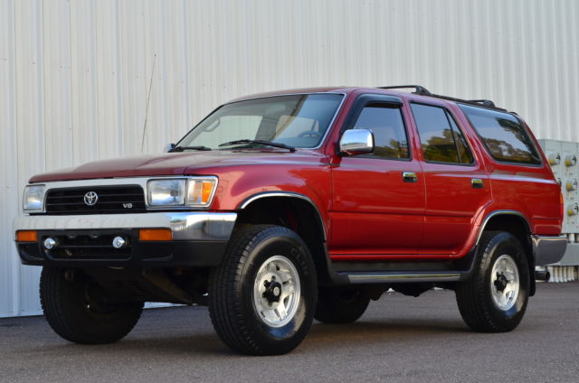 1994 toyota 4runner sr5 4x4 manual 5 speed hilux surf tacoma trd low reserve no