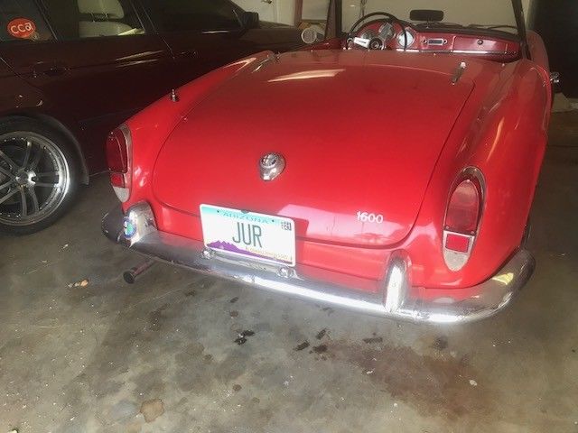 1963 giulia 1600 spider