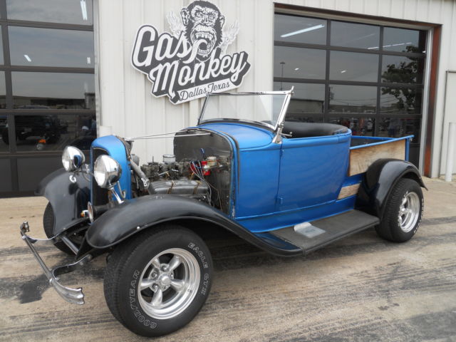 1931 ford roadster pick up street rod project at gas monkey garage no reserve !