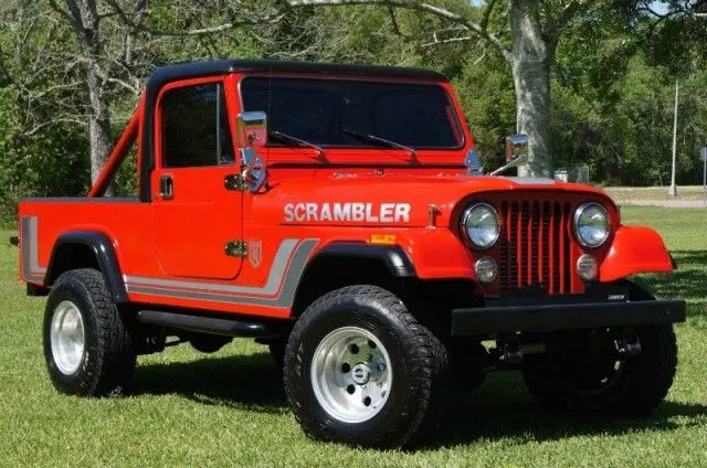 1982 jeep scrambler 4wd cj-8 2dr utility