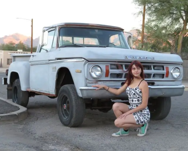 1969 dodge power wagon short bed 4x4 az 383 4 spd sweptline ac daily w100 truck