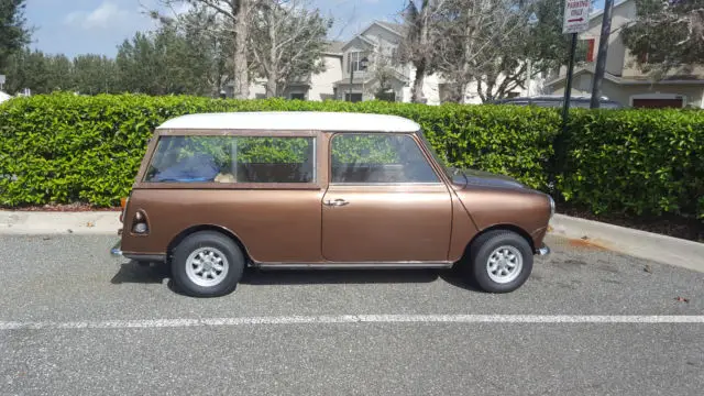 1974 austin mini cooper 1000 traveller wagon clubman right-hand drive