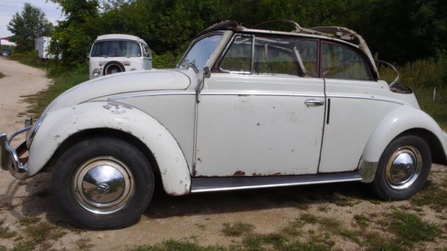 1959 convertible beetle european semaphore bug matching numbers
