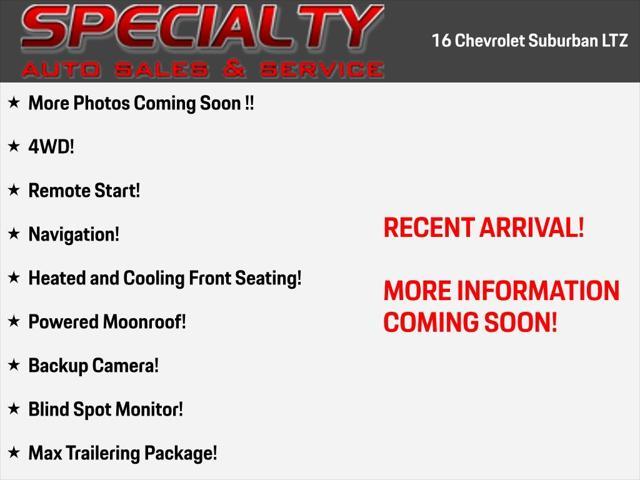2016 chevrolet suburban ltz