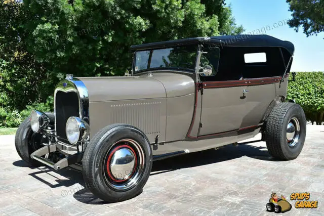 1929 ford model a deluxe tudor phaeton high-boy hot rod "one of a kind"