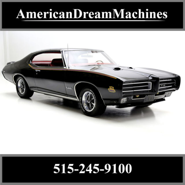 1969 pontiac gto, 400/350hp, 4 speed, phs