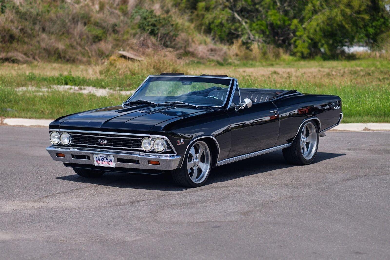 1966 chevrolet chevelle convertible resto mod super sport