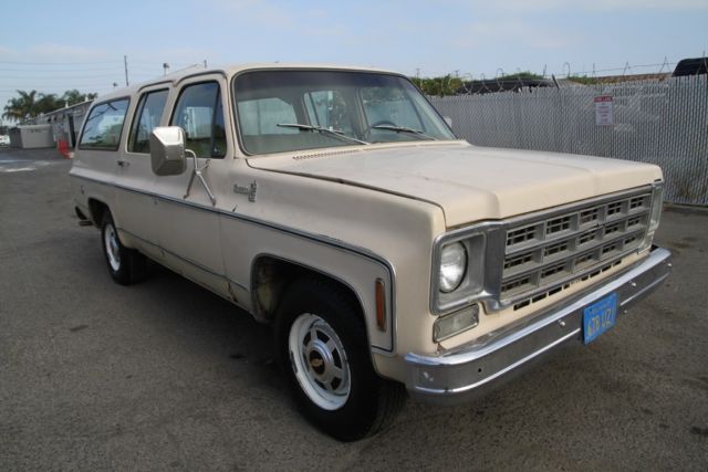 1978 chevrolet suburban silverado 20 automatic 8 cylinder no reserve