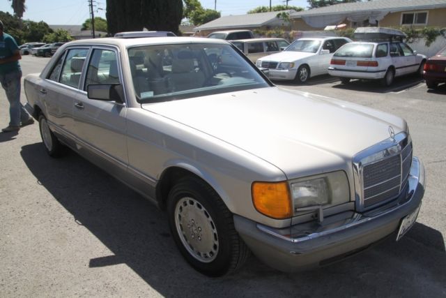 1991 mercedes-benz 420 sel automatic 8 cylinder no reserve