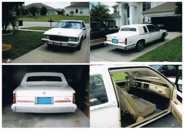 1987 cadillac deville touring coupe 2-door 4.1l