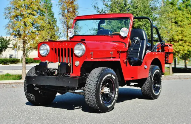 very nicely restored 1954 willys jeep clean and drive as good as it looks sweet