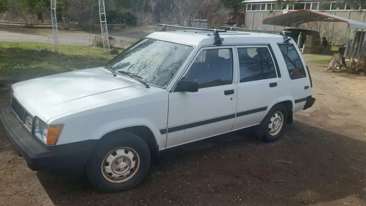 1985 toyota tercel wagon white 4wd automatic deluxe 4x4