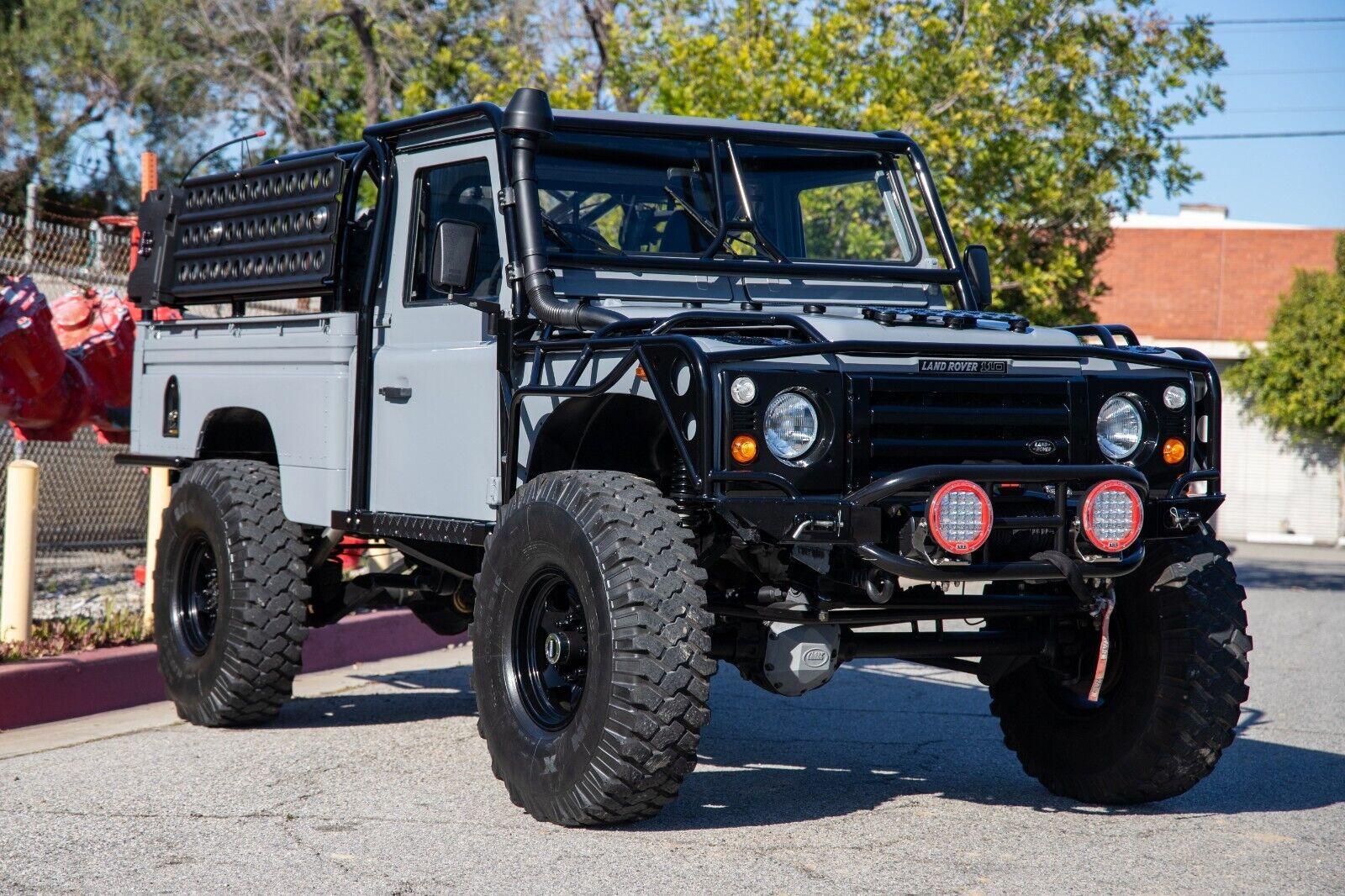 1980 land rover defender 110 high capacity pickup truck 3500 miles