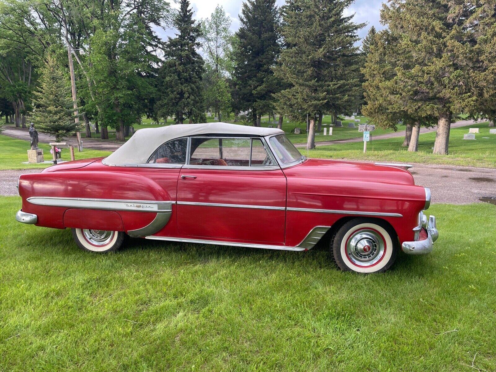 1953 chevrolet bel air 6 cylinders gasoline