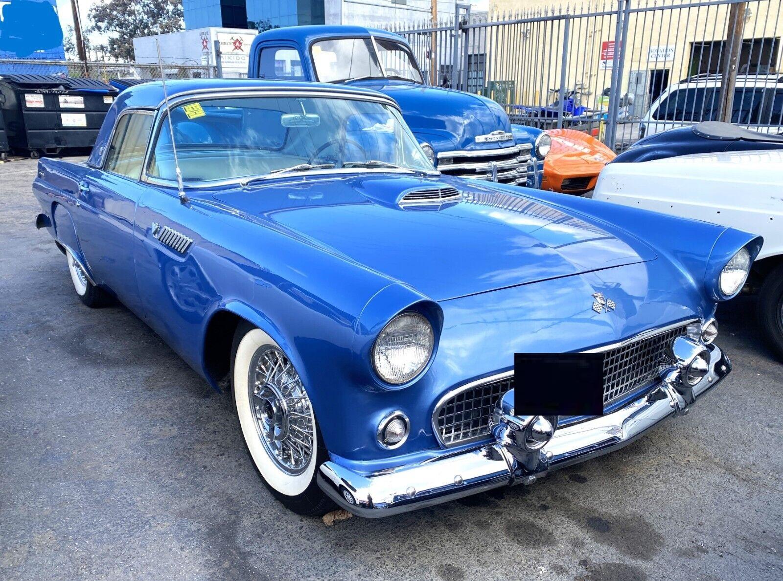 1955 ford thunderbird convertible 292cid v8 6811 miles
