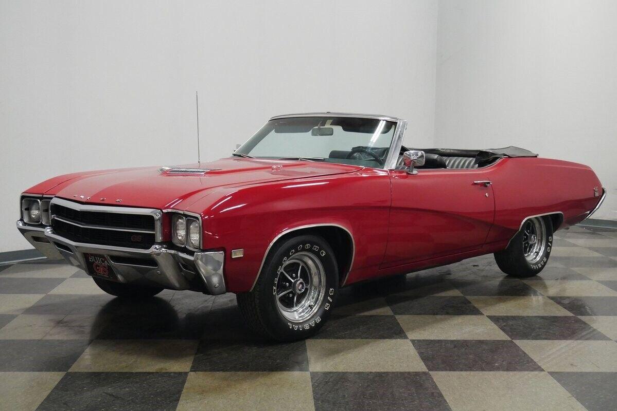 1969 buick gs 400 convertible cool color combo 10202 miles
