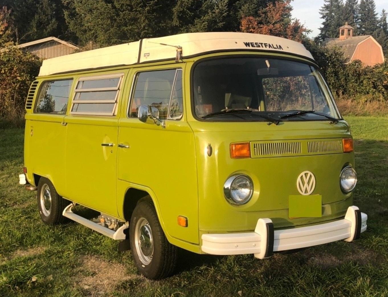 1978 volkswagen westfalia bus only 142k original miles