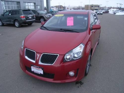 2009 pontiac vibe front-wheel drive hatchback gt gt for sale in grand forks, north dakota