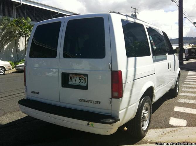 2005 chevrolet astr van (no&bad credit possible financial "0" down payment available for sale in honolulu, hawaii