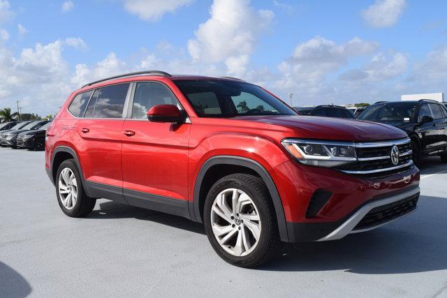 2021 volkswagen atlas 3.6l se w/technology