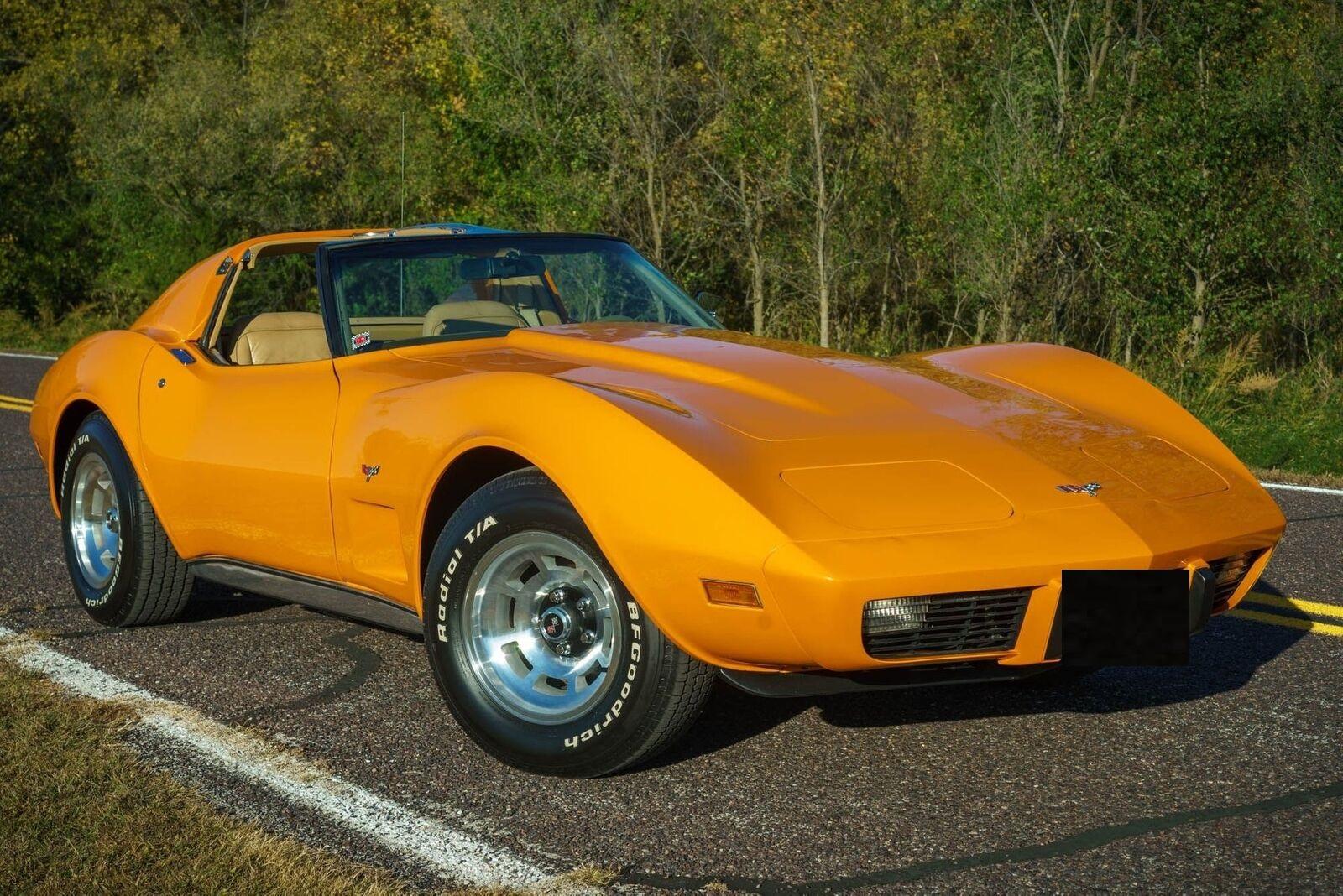 1977 chevrolet corvette coupe 350 cid v8 14500 miles