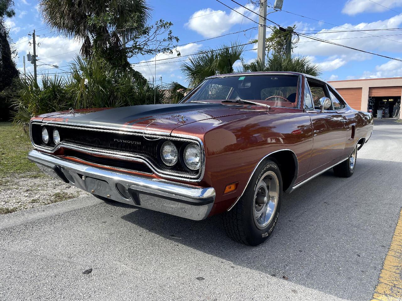 1970 plymouth road runner coupe 440cu 7.2l v8 high performance