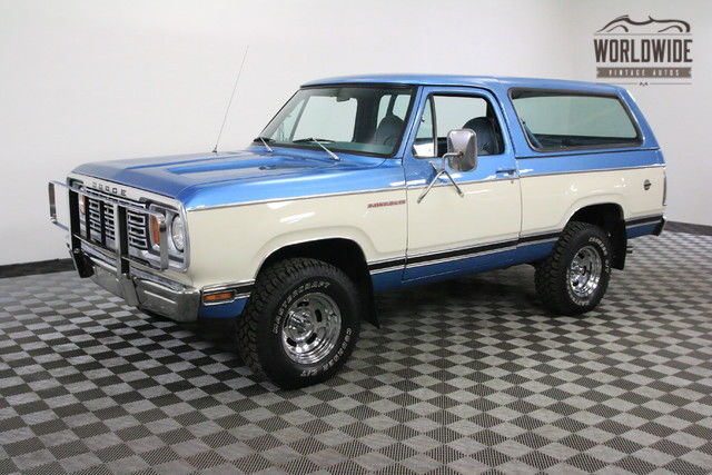 1978 white mopar big block 4x4 collector grade!