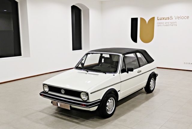 euro 1981 vw golf cabriolet 1.6 gli 110hp - 102300kms