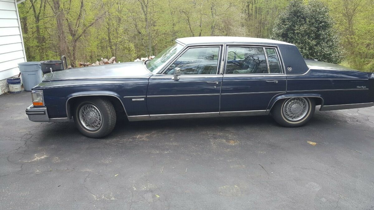 1983 cadillac fleetwood brougham - approx 75,000 miles garage kept