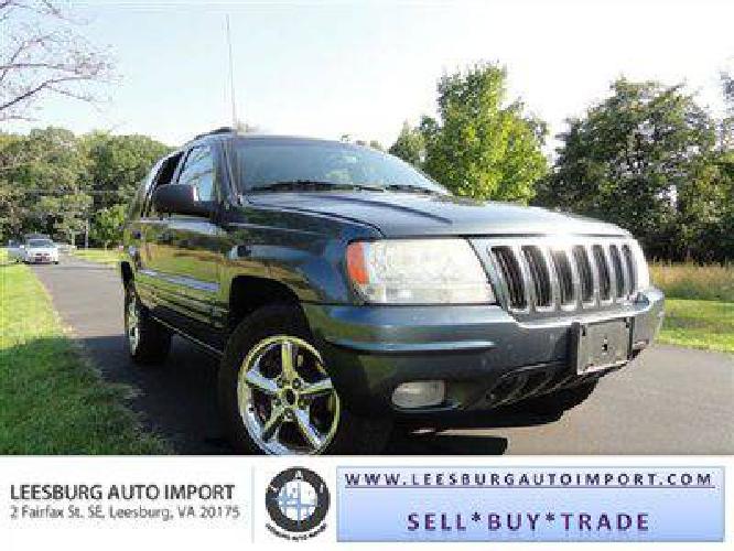 used 2001 jeep grand cherokee limited suv, 128,383 miles in leesburg, va