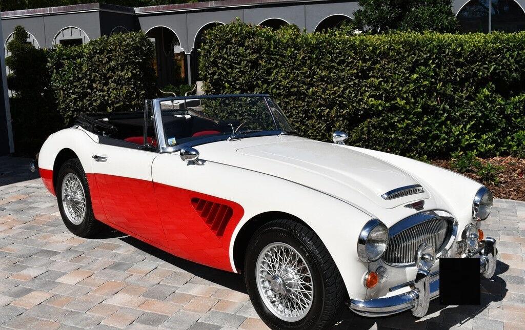 1965 austin healey 3000 mk iii beautifully restored stunning red leather