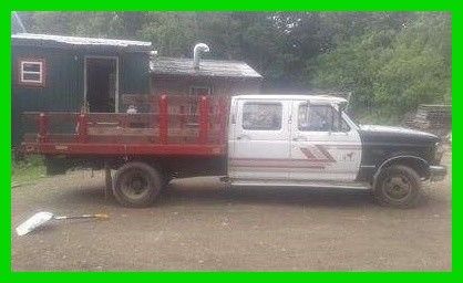 1992 ford f350 crew cab 7.3l v8 16v 5-speed manual rwd pickup truck maine