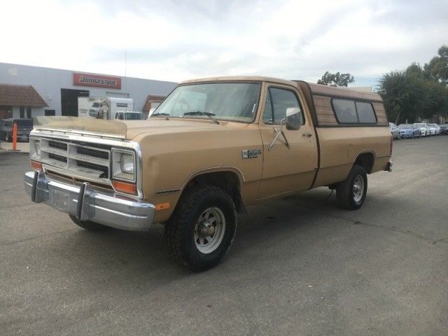 1986 dodge power ram w 150 4x4 real 54000 californ