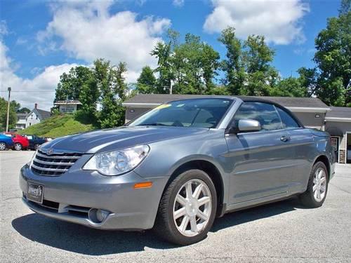 2008 chrysler sebring touring convertible 2d for sale in barre, vermont