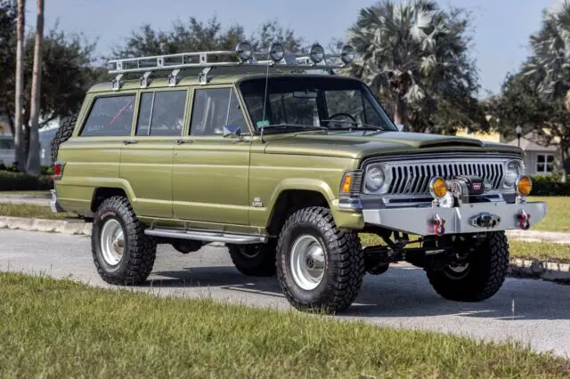 1970 jeep wagoneer suv green 4wd automatic