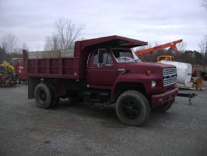 ford f-800 dump truck in lockport, ny