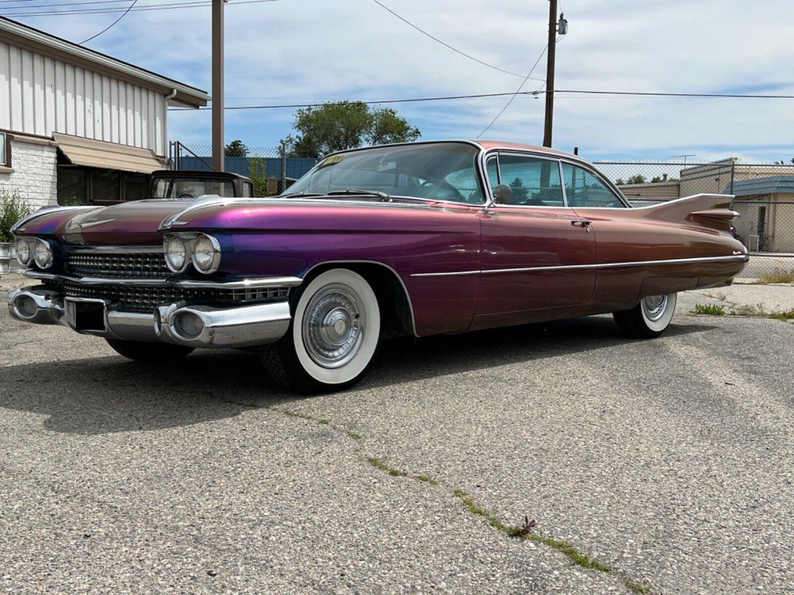 1959 cadillac deville coupe 2 door hardtop 390 engine 4 speed hydramatic auto