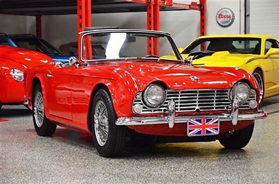 1964 triumph tr4 restored like mg austin-healy alfa romeo jaguar tr3 mga mgb wow