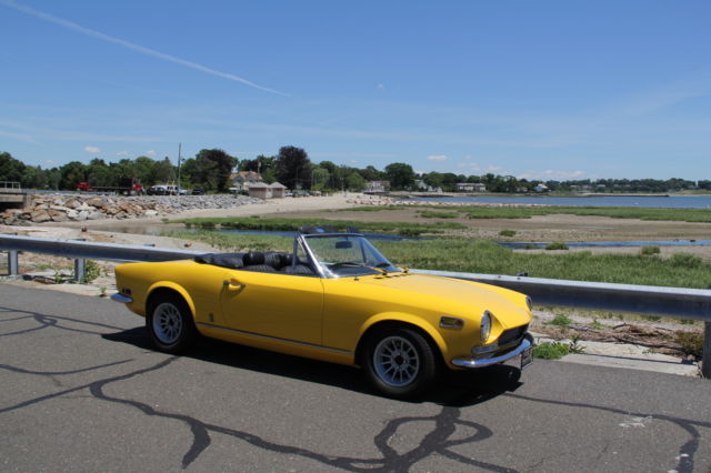 1970 fiat 124 spider "fully restored, the best on the market, gorgeous car!!!"