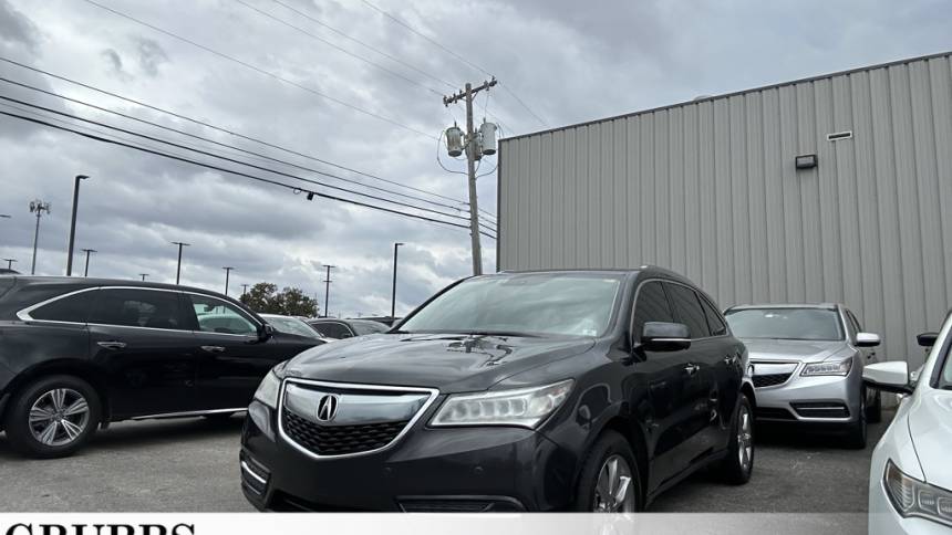 2015 acura mdx sh-awd w/advance w/res