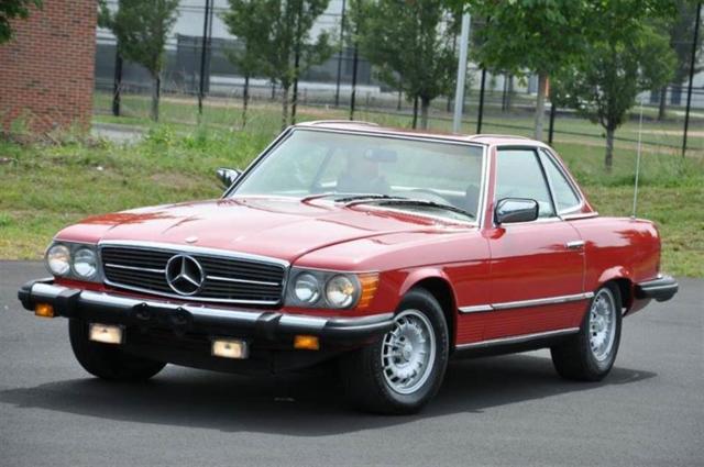sl 450 - 450sl - roadster convertible - hard-top + soft-top - no reserve