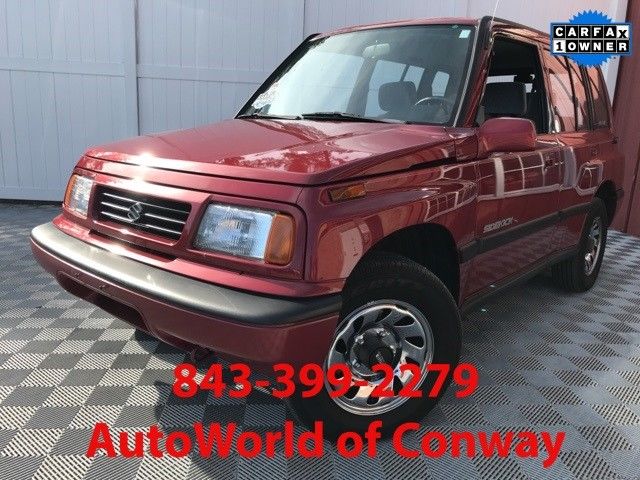 1994 suzuki sidekick jlx 4wd 4x4 flat tow 1 owner amazing rust free find 1995