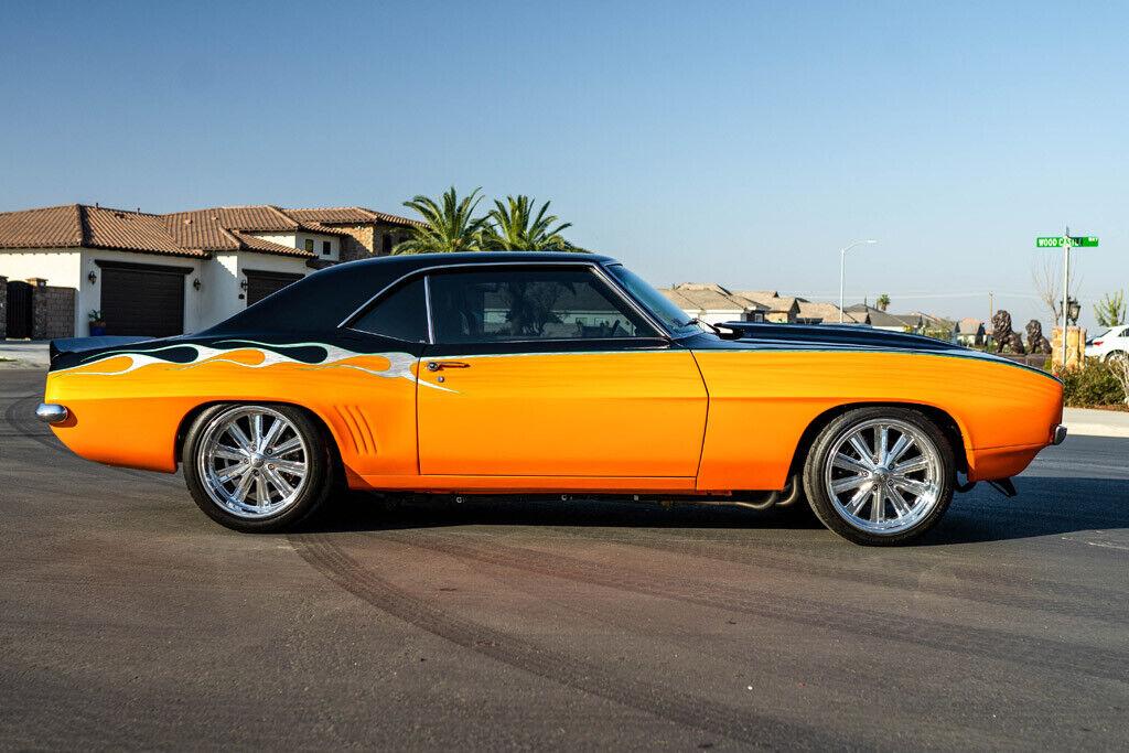 1969 chevrolet camaro rally sport tribute 502ci v8 roller motor 2500 miles